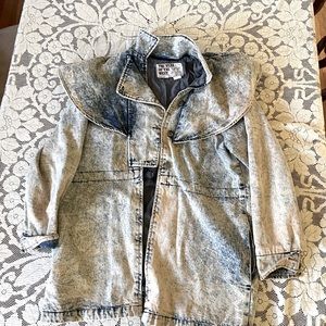 Vintage Duster Acid Wash- The Wear of the West